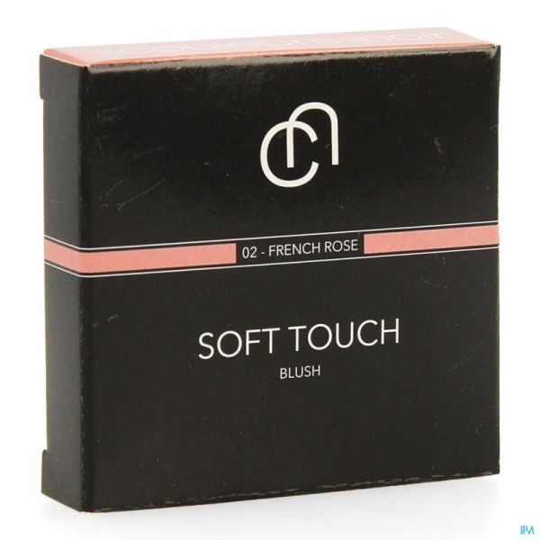 Les couleurs de noir soft touch blush02french rose