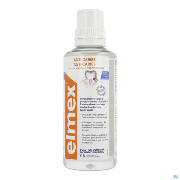 Elmex anti caries bain bouche 400ml