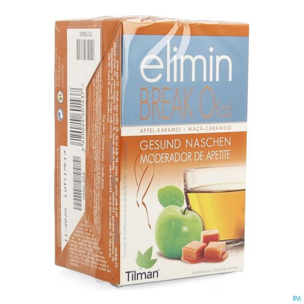 Elimin break 0% pomme-caramel tea-bags 20