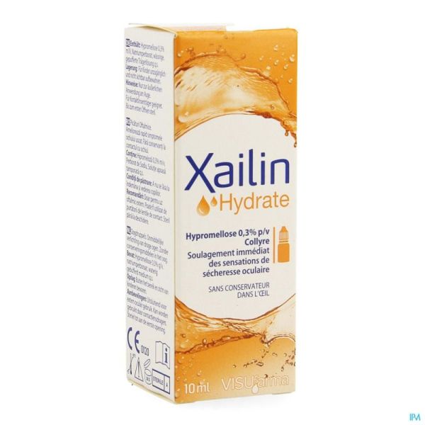 Xailin hydrate 0,3% 10ml