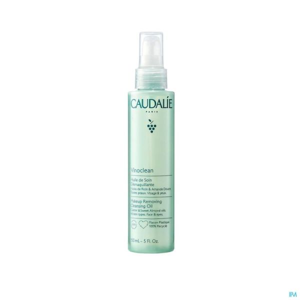 Caudalie vinoclean huile soin demaquillante 150ml