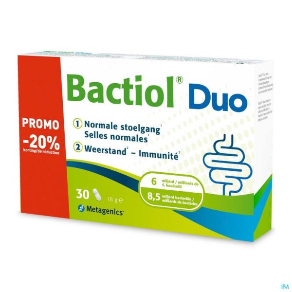 Bactiol duo caps 30 promo -20%