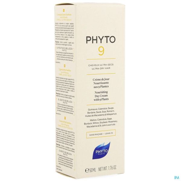 Phyto 9 cr jour chev tres secs 50ml