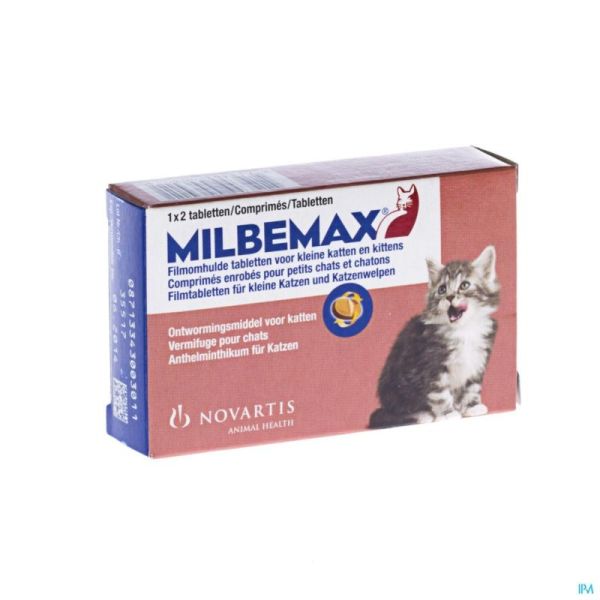 Milbemax petit chats - kitten comp pell 1x2