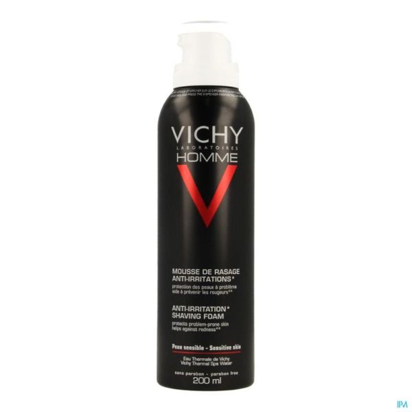 Vichy homme mousse a raser anti irrit. 200ml