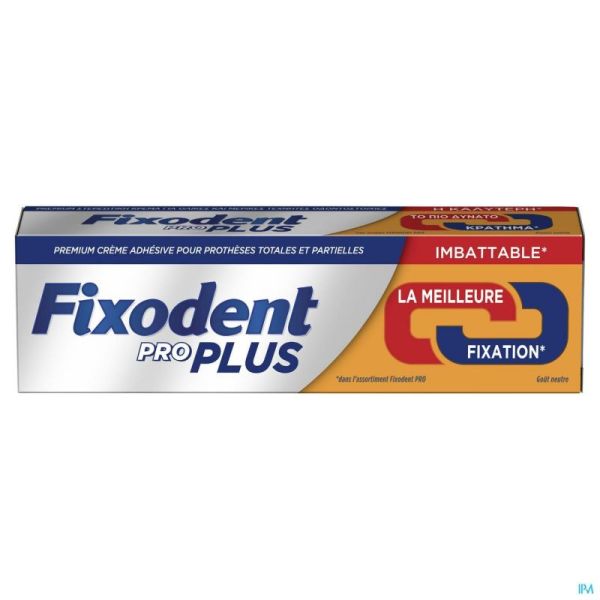 Fixodent pro plus duo action pate adhesive 40g