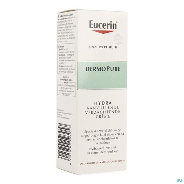 Eucerin dermopure adjunctive soothing cream 50ml