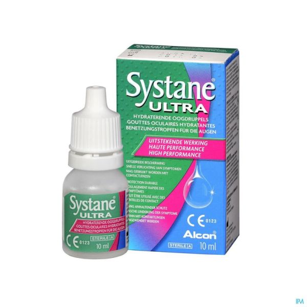 Systane ultra gutt oculaires fl 10ml