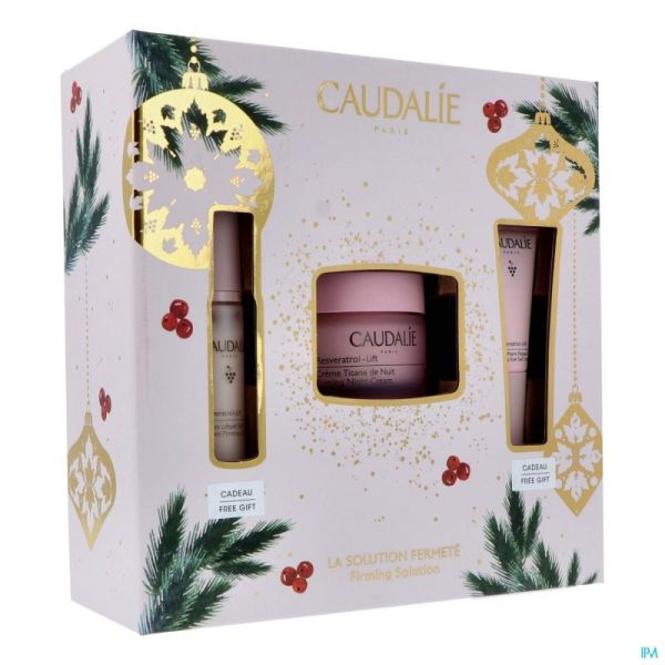 Caudalie coffret reservatrol lift tisane nuit noel