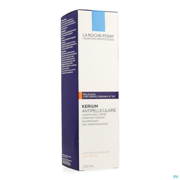 Lrp kerium shampoo creme antipelliculaire ps 200ml