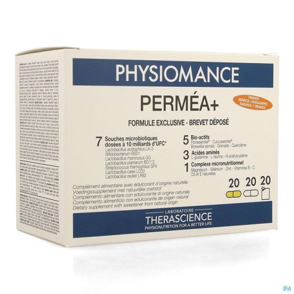 Permea+ 20sach+20sticks+40comp physiomance pha138