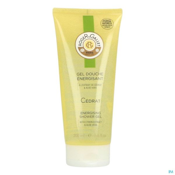 Roger&gallet Cedrat Gel Douche Tube 200ml