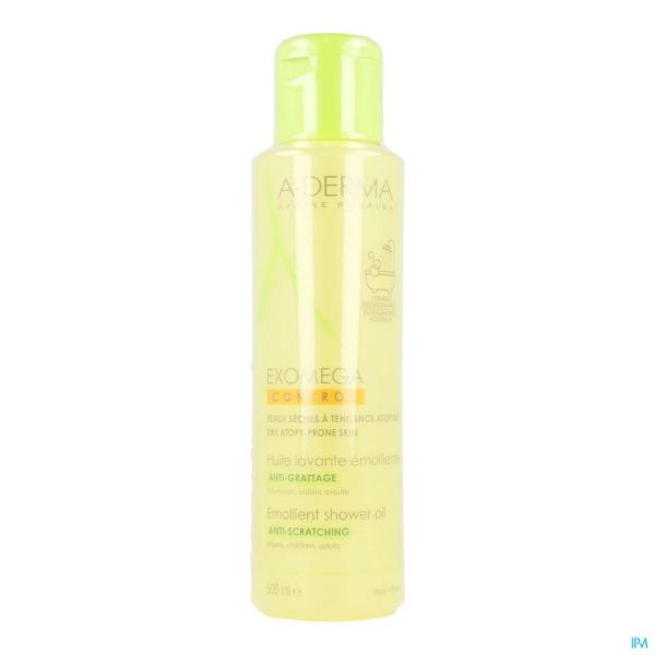 Aderma exomega control huile emolliente tube 500ml