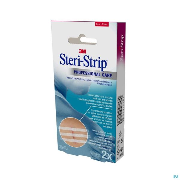Steri-strip suture cutan. st 6x 75mm 2x 5 1541p-2