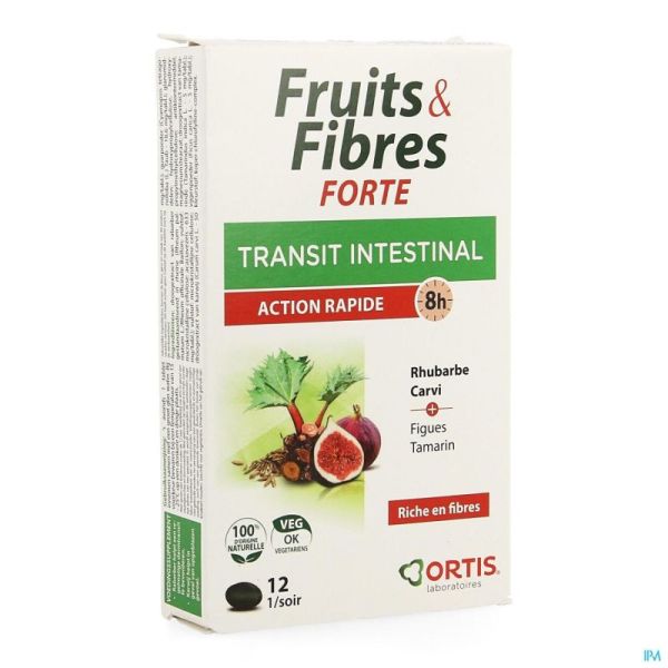 Ortis fruits & fibres forte comp 12