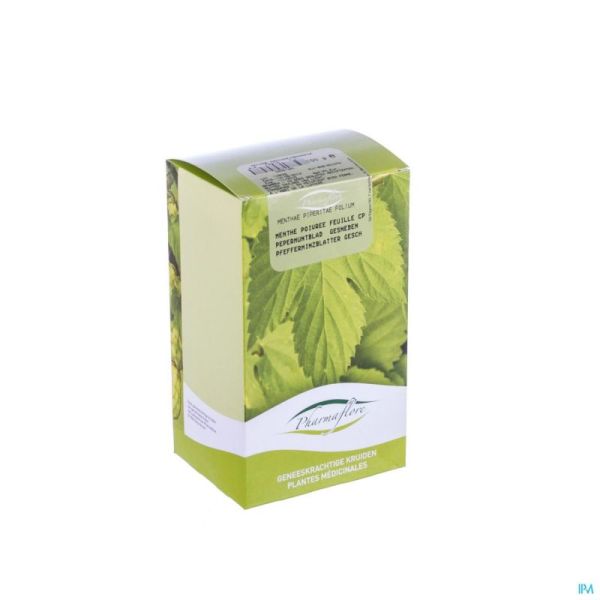 Menthe poivree feuille coupee boite 100g pharmafl