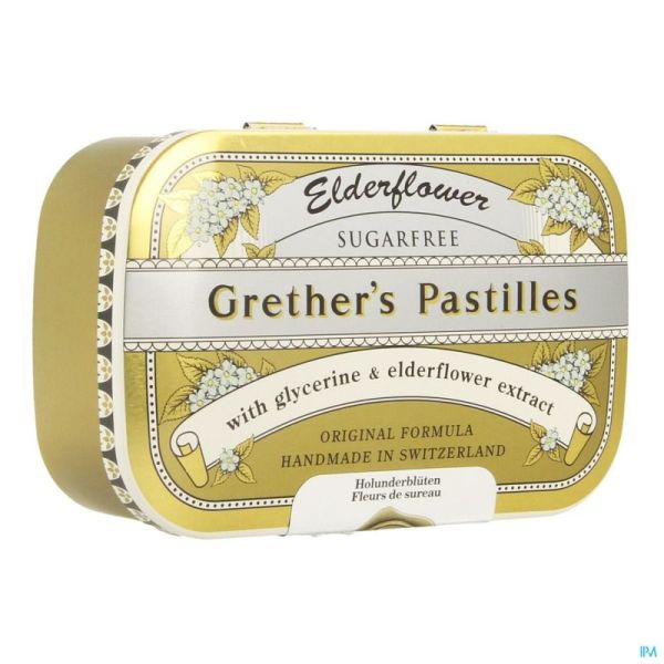 Grether's elderflower sureau-jus fruits ss 110g