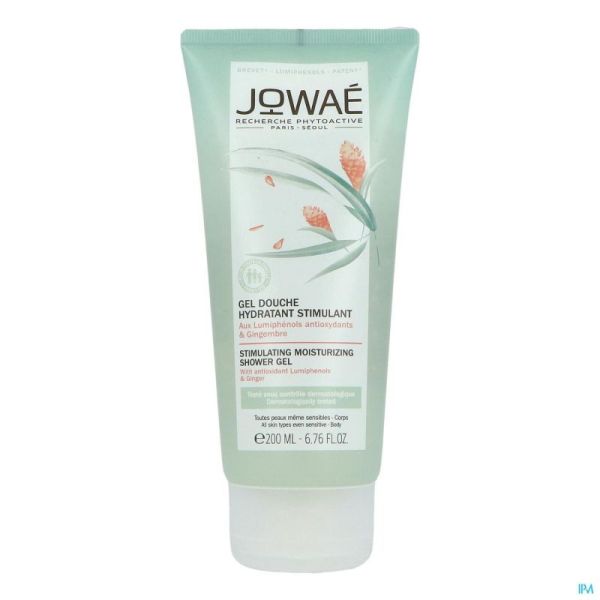 Jowae gel douche stimulant hydratant tube 200ml