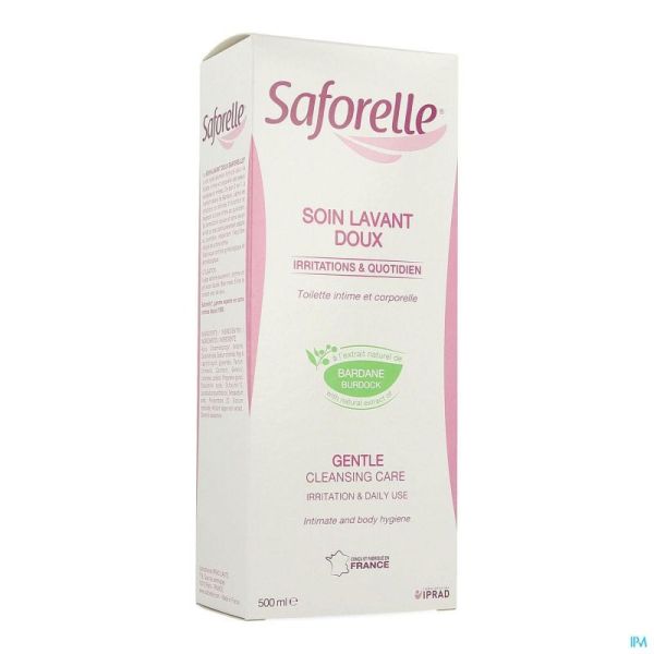 Saforelle soin lavant doux sol fl 500ml