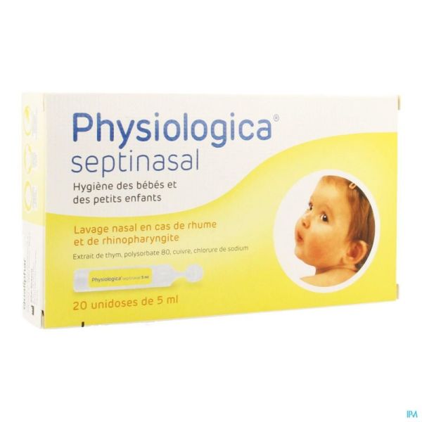 Physiologica septinasal 0,9% nacl sol 20x 5ml