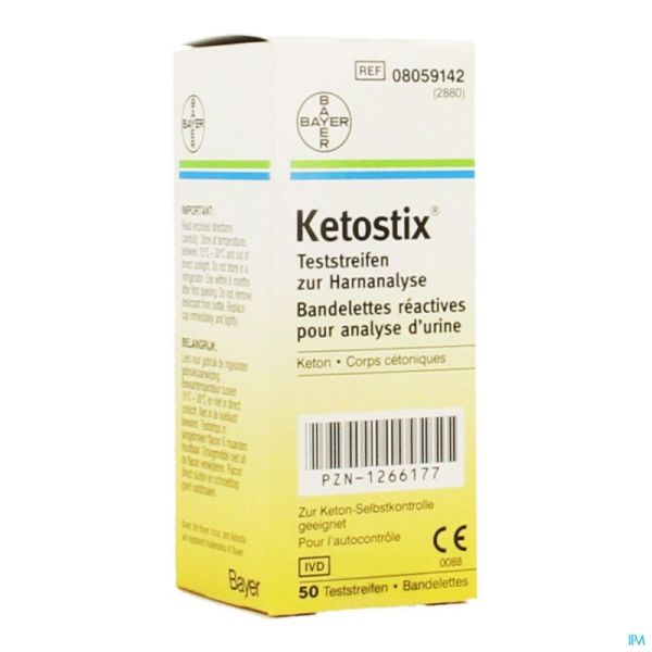 Ketostix strips 50 a2880 b51