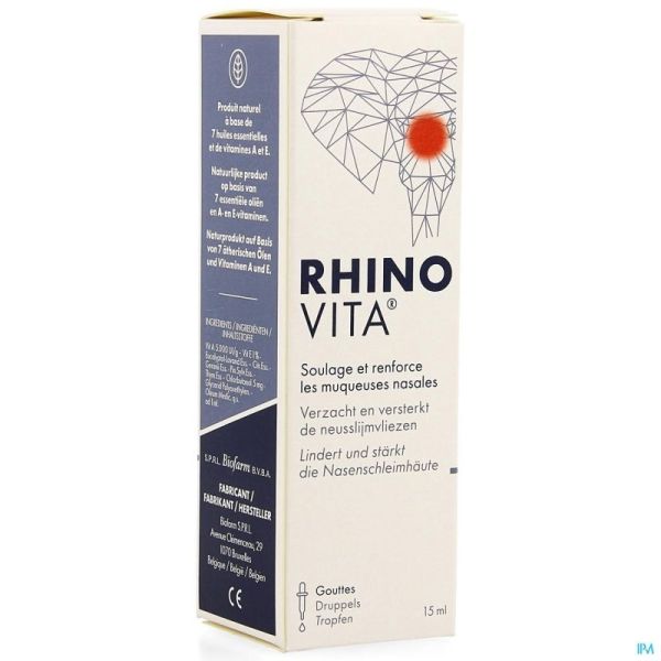 Rhinovita new gutt nasal 15ml