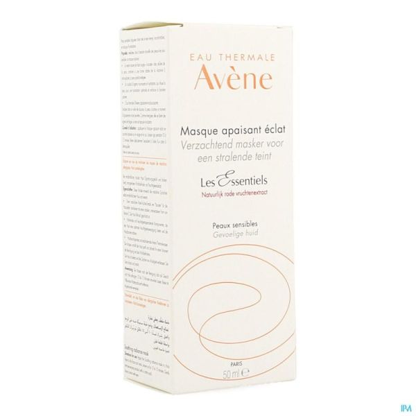 Avene essentiels masque apaisant eclat 50ml