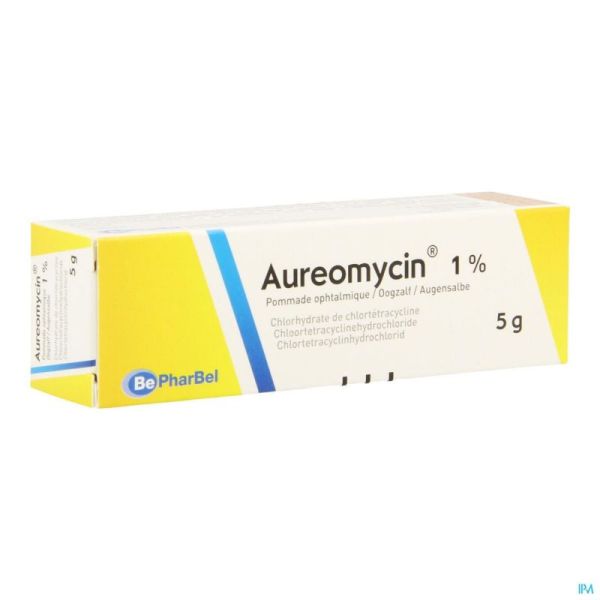 Aureomycine ung opht 1 x 5 g 1%