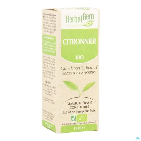 Herbalgem citronnier macerat 15ml