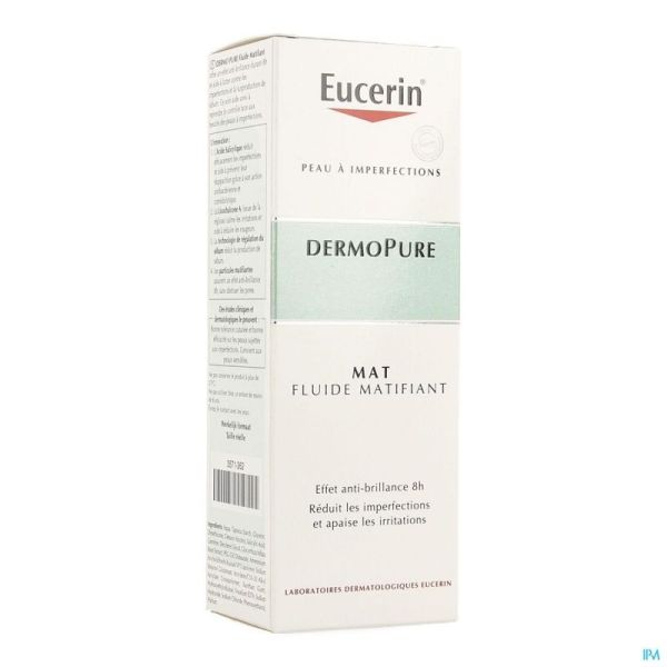 Eucerin dermopure 12h mattif. fluid 50ml