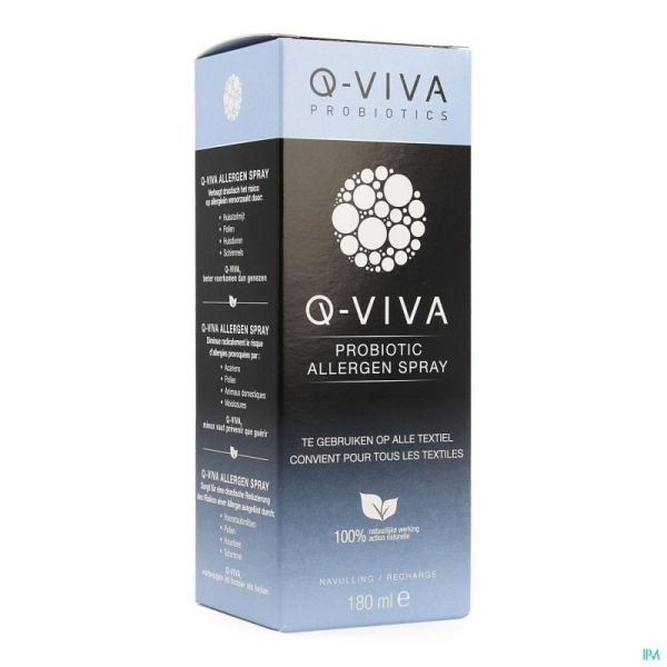 Q-viva probiotic allergen recharge spray 180ml