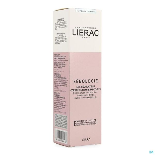 Lierac sebologie gel regul.correct.imperf.tbe 40ml