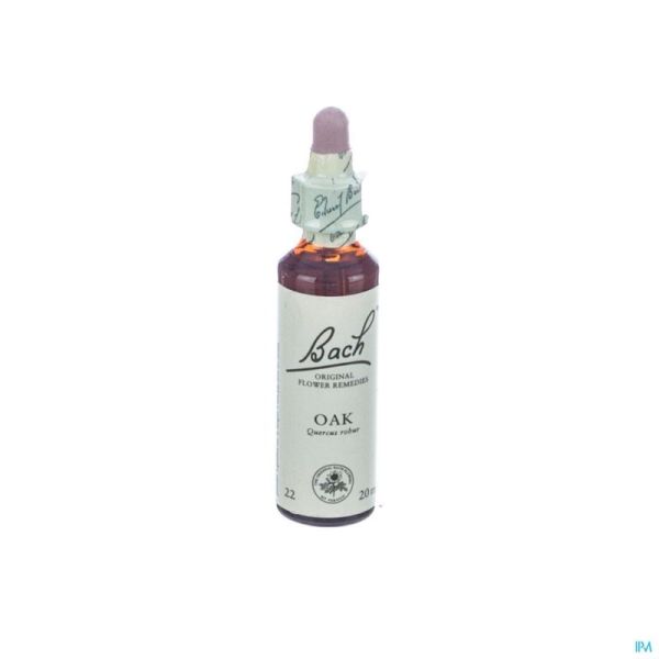 Bach flower remedie 22 oak 20ml