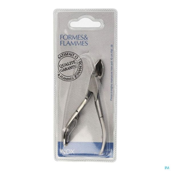 Formes&flammes 28 pince ongles manucure chr. 10cm
