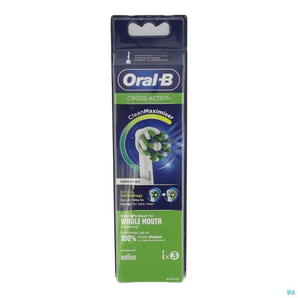 Oral-b refill eb50-3 crossaction 3