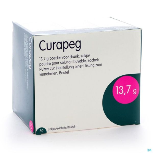 Curapeg 13,7 g poudre sol buv 50