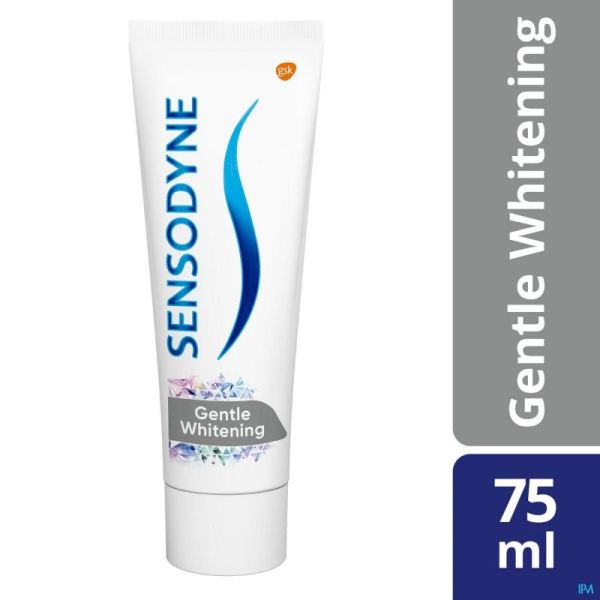 Sensodyne gentle whitening dentifrice nf 75ml