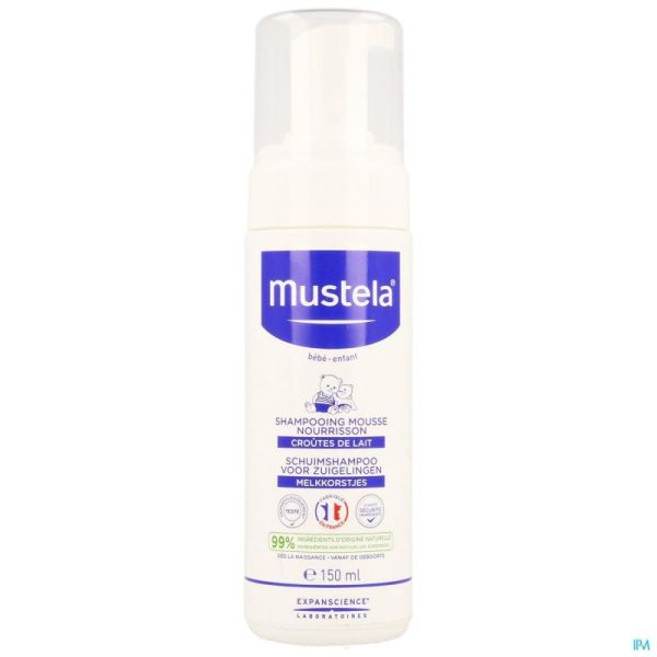 Mustela pn shampooing mousse nourrisson 150ml