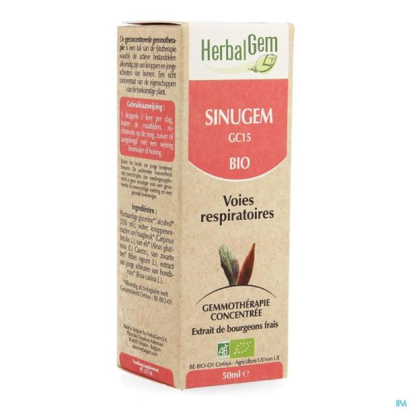 Herbalgem sinugem complex voies respir. gutt 50ml