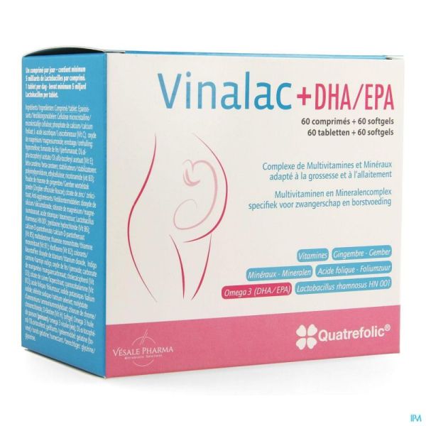 Vinalac dha/epa comp 60+softgels 60