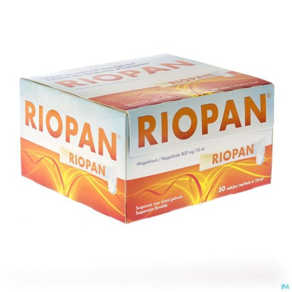 Riopan gel sachets zakjes 50x10ml