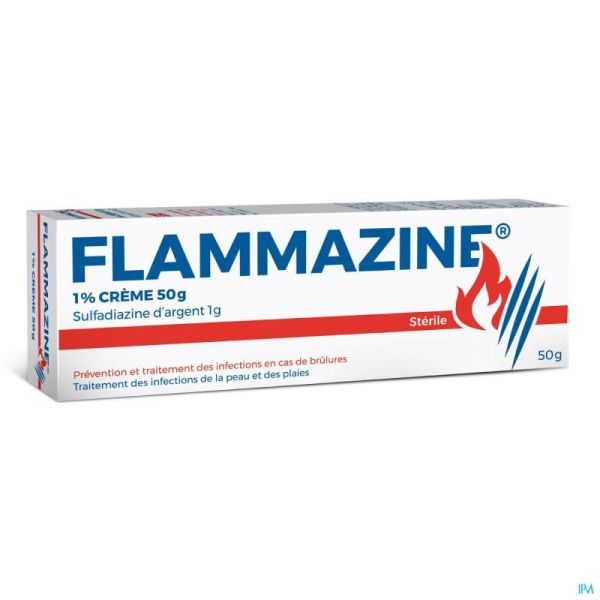 Flammazine 1% creme 1 x 50g