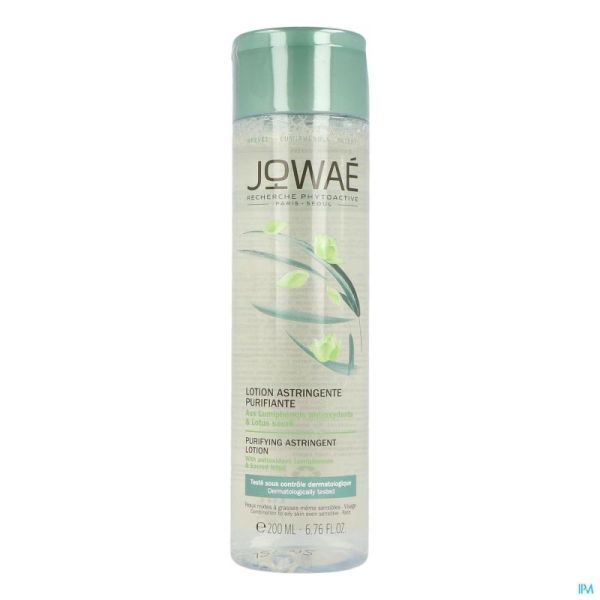 Jowae lotion astringente purifiante fl 200ml