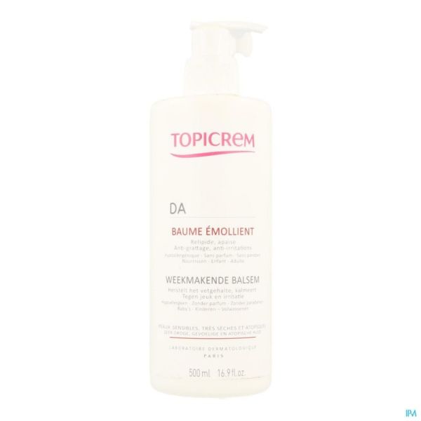 Topicrem da baume visage-corps pompe 500ml