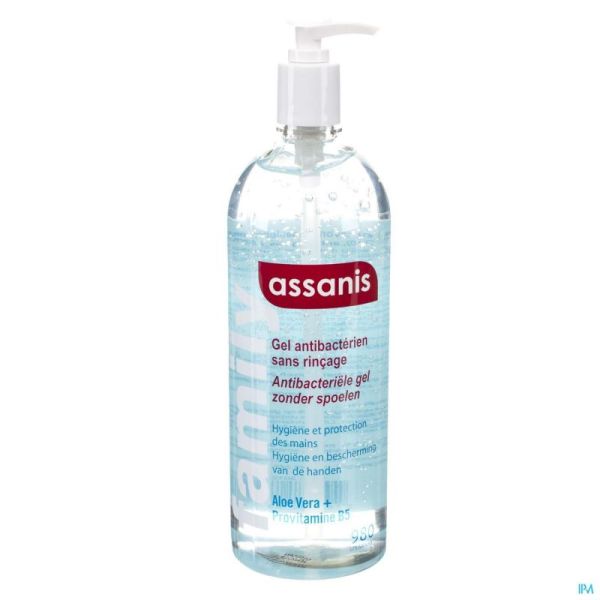 Assanis family gel a/bacterien s/rincage 980ml