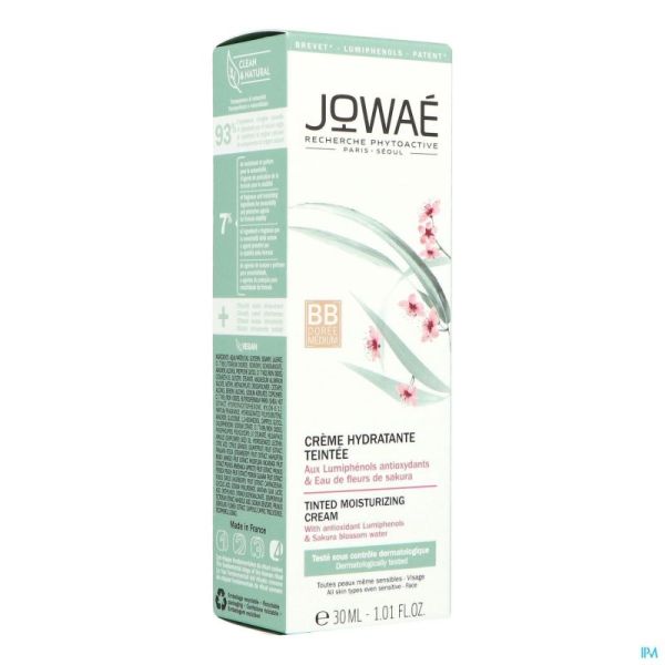 Jowae creme hydratante doree tube 30ml