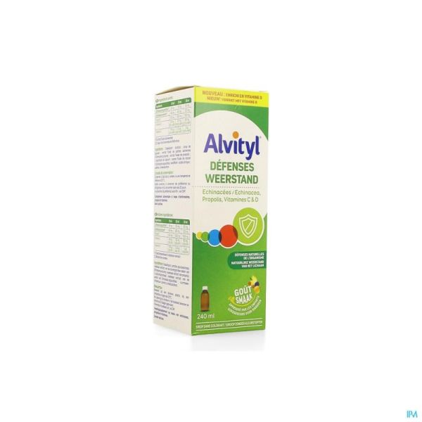 Alvityl defenses sirop 240ml nf