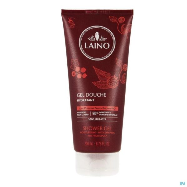 Laino gel douche pulpe fruits rouges 200ml