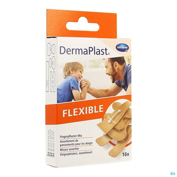 Dermaplast flexible doigts 4t 16