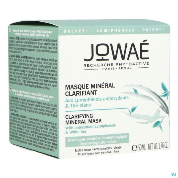 Jowae masque mineral clarifiant pot 50ml